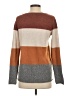 Pinque Color Block Brown Pullover Sweater Size S - photo 2