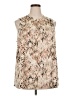 Torrid Ivory Sleeveless Blouse Size 3X Plus (3) - photo 1