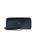 Fossil Blue Black Leather Wallet One size - photo 1