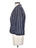 CAbi 100% Linen Stripes Blue Blazer Size 4 - photo 5