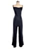 Lush 100% Polyester Solid Black Jumpsuit Size S - photo 1