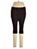 Lara Solid Brown Active Pants Size 1X - photo 1