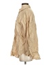 Zara Tan Long Sleeve Button-Down Shirt Size S - photo 5