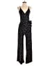 Kaileigh Stars Black Jumpsuit Size S - photo 1