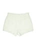 L'Agence 100% Cotton Ivory White Denim Shorts Size 22 - photo 2