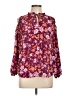 Cooper & Ella 100% Polyester Burgundy 3/4 Sleeve Blouse Size Lg (3) - photo 1