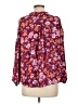 Cooper & Ella 100% Polyester Burgundy 3/4 Sleeve Blouse Size Lg (3) - photo 2