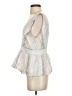 Splendid Silver Sleeveless Blouse Size S - photo 5