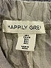 Happily Grey Tan Linen Pants Size L - photo 7