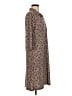 Mlle Gabrielle Animal Print Brown Casual Dress Size M - photo 4