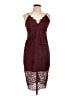 Bardot 100% Polyester Burgundy Cocktail Dress Size 10 - photo 1