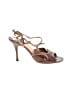Max Studio Animal Print Brown Sandals Size 10 - photo 1
