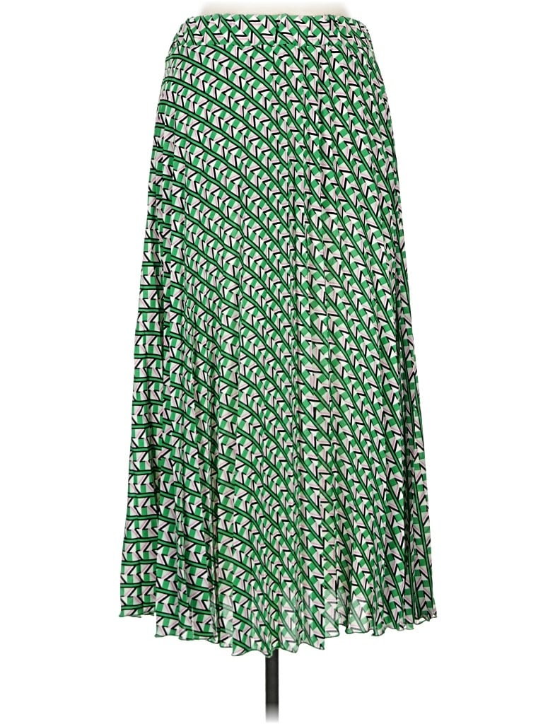 Zara Casual Skirt In Green