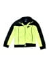Nike 100% Polyester Color Block Green Track Jacket Size 4 - photo 1