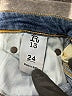 R13 Hearts Blue Jeans Size 24 waist - photo 7