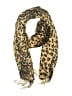 Unbranded Animal Print Gold Brown Scarf One size - photo 1