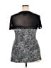 Torrid Black Short Sleeve Blouse Size 2X Plus (2) - photo 2