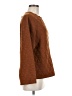 See and Be Seen Brown Pullover Sweater Size M - photo 4