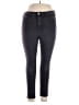 Old Navy Solid Gray Jeans Size 14 - photo 1