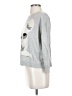 Joie Graphic Silver Pullover Sweater Size S - photo 5