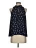 OVI Black Sleeveless Blouse Size S - photo 1