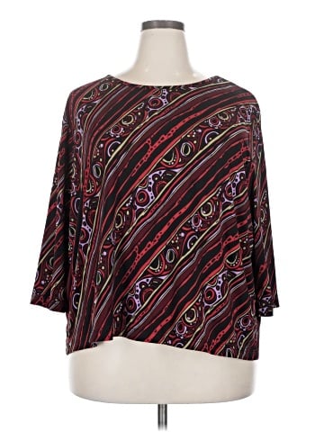 Bob Mackie 3/4 Sleeve Blouse (view 1)