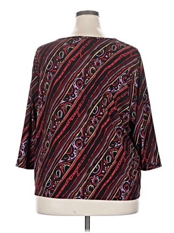 Bob Mackie 3/4 Sleeve Blouse (view 2)