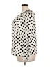 Shein Curve 100% Polyester Polka Dots Ivory Long Sleeve Blouse Size 2X - photo 5