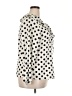 Shein Curve 100% Polyester Polka Dots Ivory Long Sleeve Blouse Size 2X - photo 4