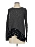 Cloud Chaser Polka Dots Gray Pullover Sweater Size S - photo 1