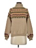 Unbranded 100% Acrylic Chevron-herringbone Tan Pullover Sweater Size M - photo 1