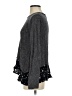 Cloud Chaser Polka Dots Gray Pullover Sweater Size S - photo 5