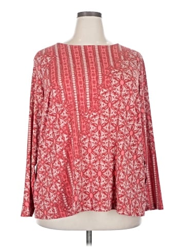 Bob Mackie Long Sleeve Blouse (view 1)