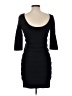 MNG Suit Solid Black Cocktail Dress Size L - photo 2