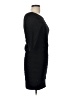 MNG Suit Solid Black Cocktail Dress Size L - photo 4