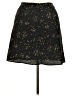 Compagnie Internationale Express 100% Polyester Stars Black Casual Skirt Size 14 - photo 2