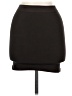 Sofra Solid Black Casual Skirt One size - photo 2
