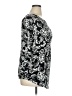 JM Collection Black 3/4 Sleeve Blouse Size 1X - photo 4