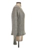 Veronica Beard Chevron-herringbone Gray Pullover Sweater Size XS - photo 4