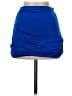Shein Solid Blue Casual Skirt Size 4 - photo 1