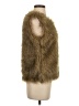 Tanming 100% Polyester Brown Faux Fur Vest Size XS - photo 4
