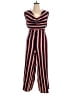 Torrid Stripes Red Jumpsuit Size 5X Plus (6) - photo 1