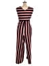 Torrid Stripes Red Jumpsuit Size 5X Plus (6) - photo 2