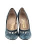Salvatore Ferragamo 100% Leather Teal Blue Heels Size 6 1/2 - photo 2