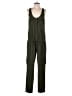 Joie 100% Polyester Solid Green Jumpsuit Size S - photo 1