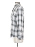 Gap Plaid Silver Long Sleeve Button-Down Shirt Size XS - photo 5