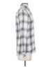 Gap Plaid Silver Long Sleeve Button-Down Shirt Size XS - photo 4