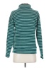 Talbots Stripes Teal Turtleneck Sweater Size S - photo 2