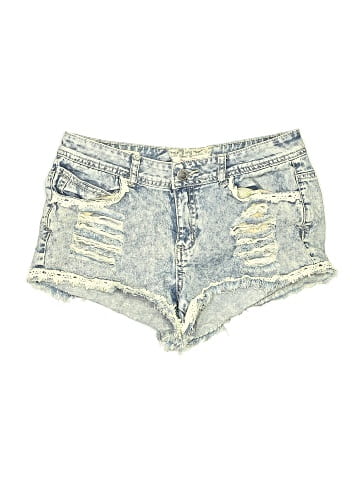 Hot Kiss Denim Shorts (view 1)