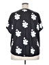 Unbranded 100% Polyester Black Short Sleeve Blouse Size 4X - photo 2